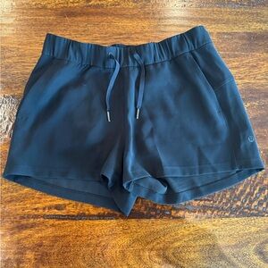 Women's Black Lululemon City Shorts